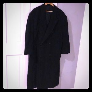 Men’s Long Wool Pea Coat